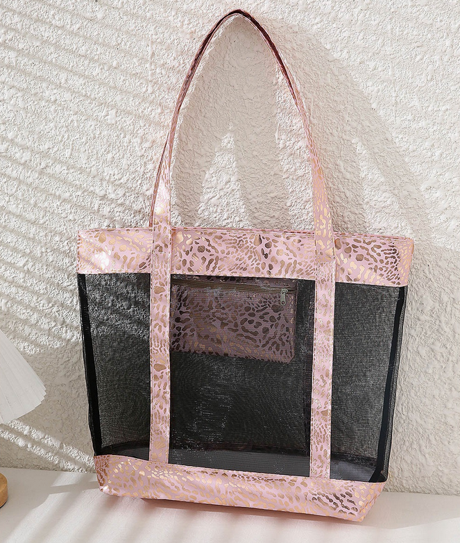 PINK BEACH BAG