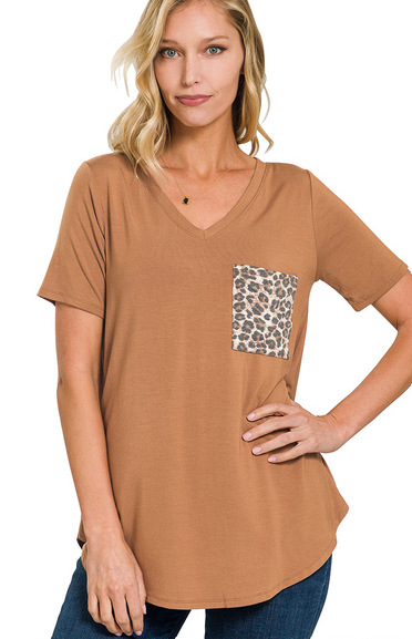 HEIDI LEOPARD TOP