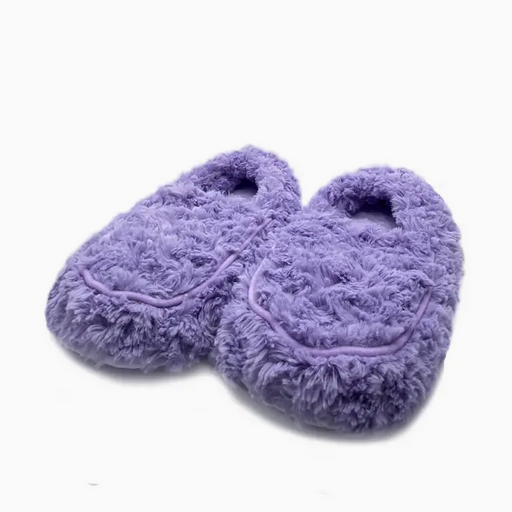 WARMIE SLIPPERS- CURLY PURPLE