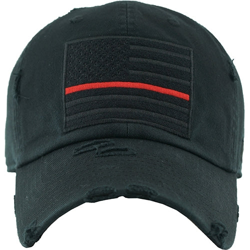 American Flag Hat- FIRE FIGHTER