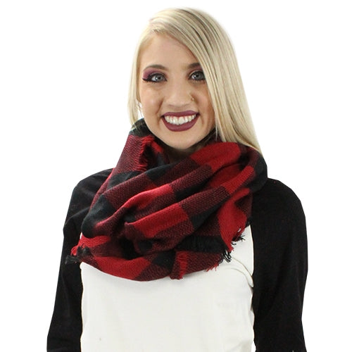 BUFFALO PLAID SCARF