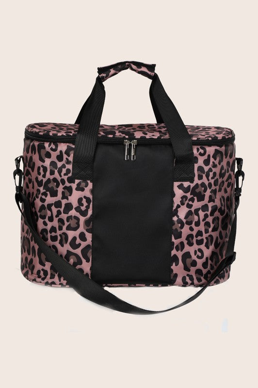 BLACK CHEETAH COOLER/TOTE