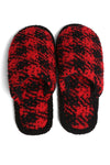 PLAID SLIPPERS