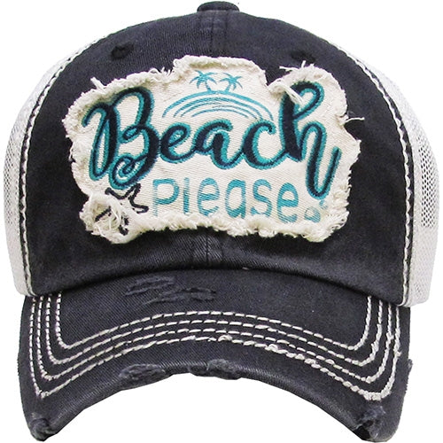 BEACH PLEASE HAT