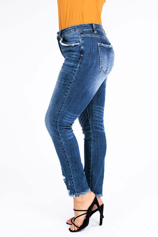 PLUS SIZE HIGH RISE SUPER SKINNY- KANCAN JEANS