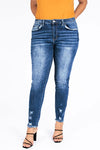 PLUS SIZE HIGH RISE SUPER SKINNY- KANCAN JEANS