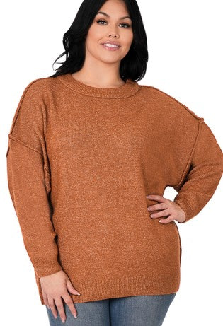 KELLY ALMOND SWEATER