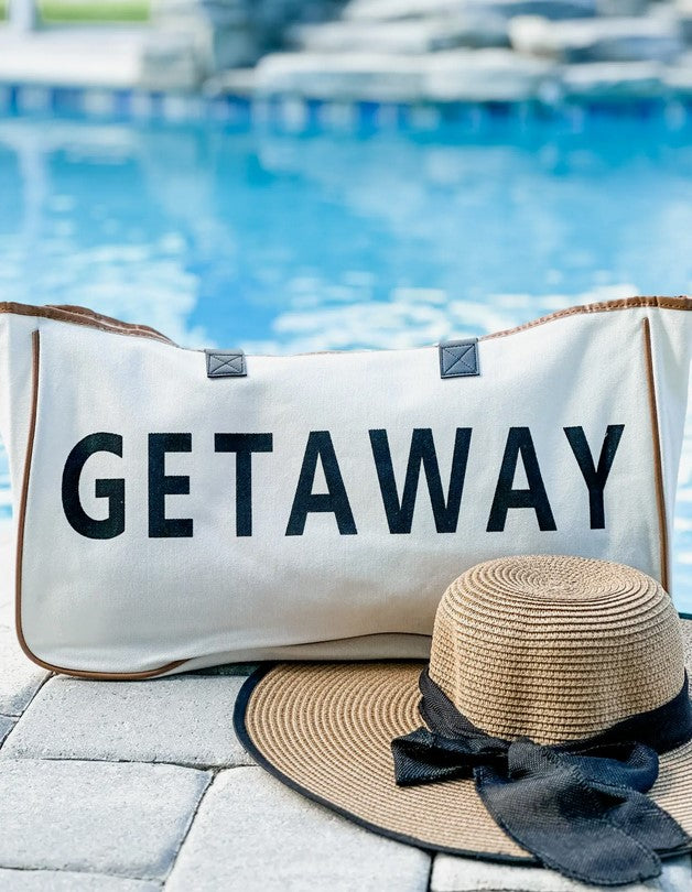 GETAWAY CANVAS TOTE