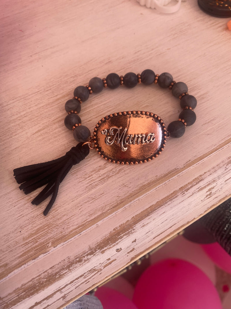 MAMA TASSEL BRACELET