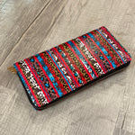 Serape Cow/Leather Wallet